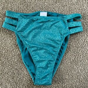 Metallic bikini bottoms